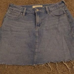 jean skirt